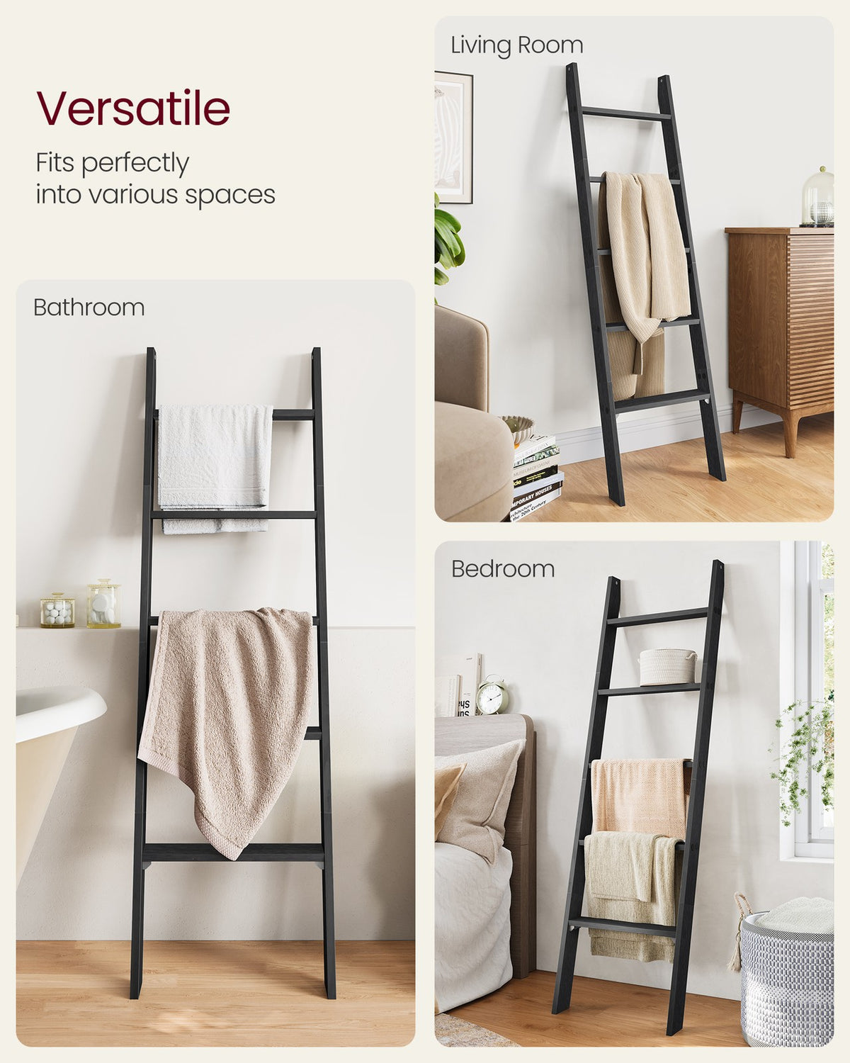 5-Tier Blanket Ladder Shelf - product photo 27