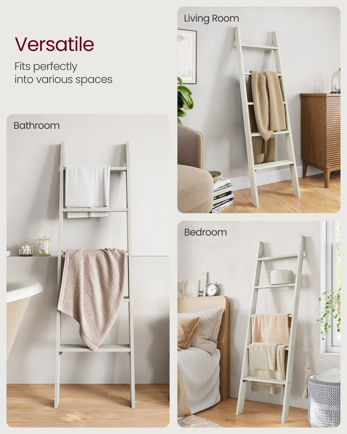 5-Tier Blanket Ladder Shelf - product photo 39