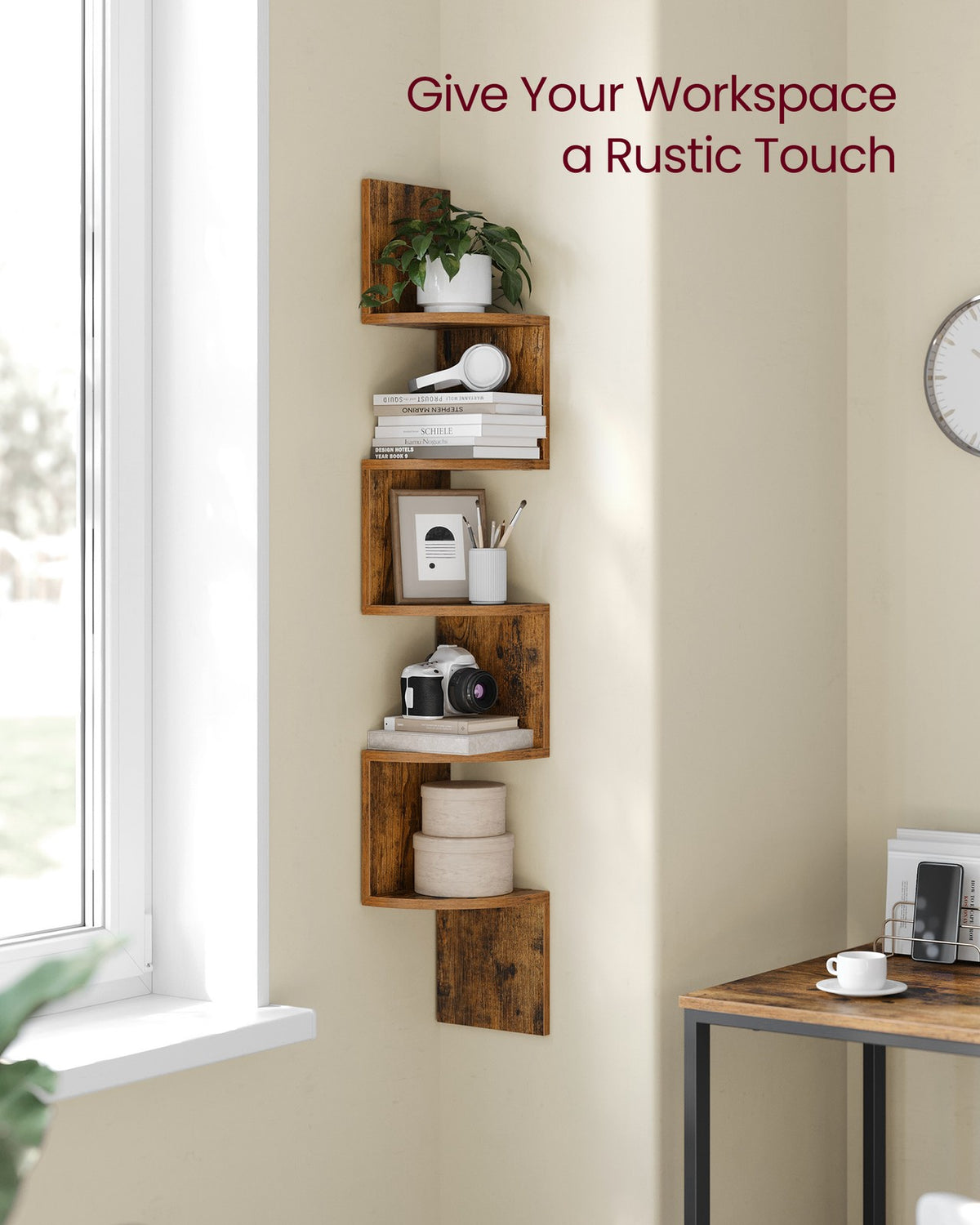 5-Tier Floating Wall Shelf - product photo 10