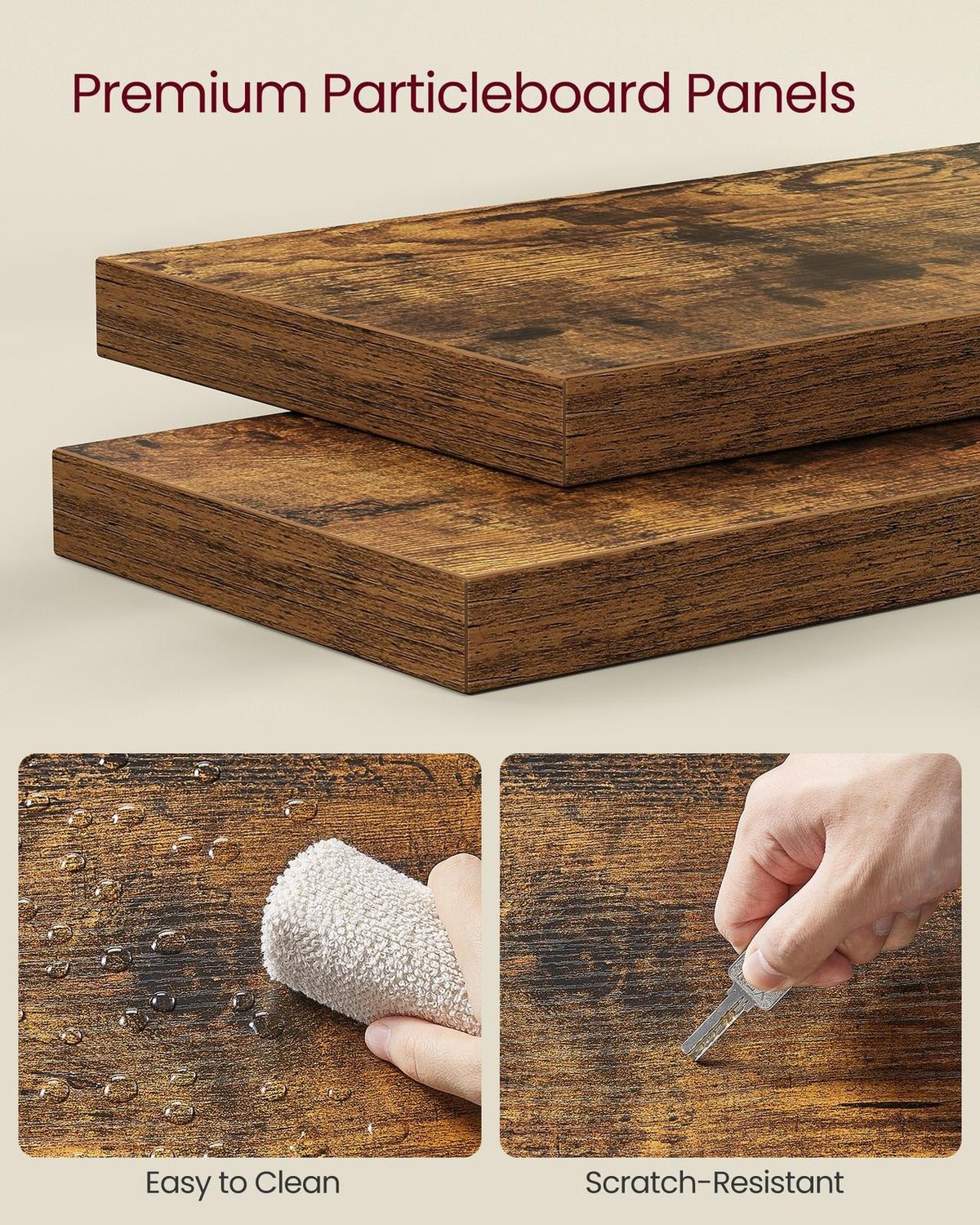 5-Tier Floating Wall Shelf - product photo 12