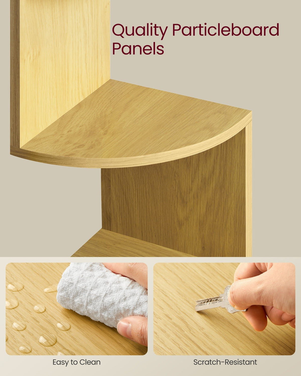 5-Tier Floating Wall Shelf - product photo 24