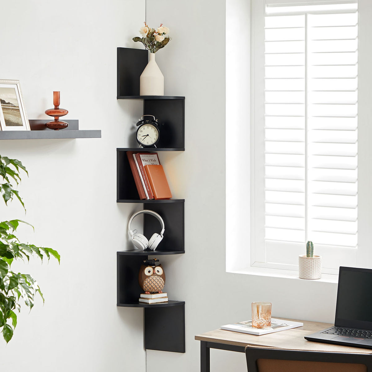 5-Tier Floating Wall Shelf - product photo 28