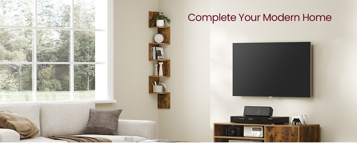 5-Tier Floating Wall Shelf - product photo 41