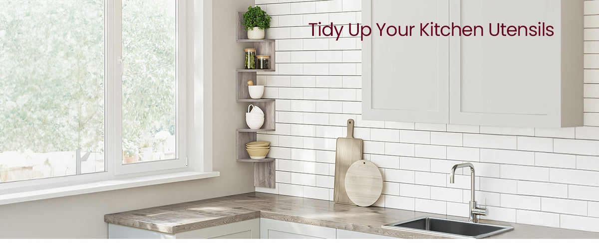 5-Tier Floating Wall Shelf - product photo 46