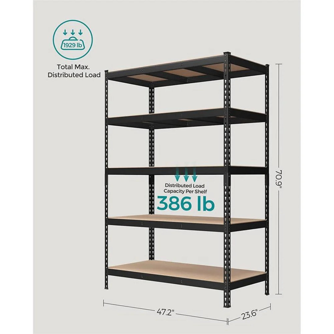 5 Tier Storage Shelves Set Of 2 – product view 18 | Ridgefield Furniture