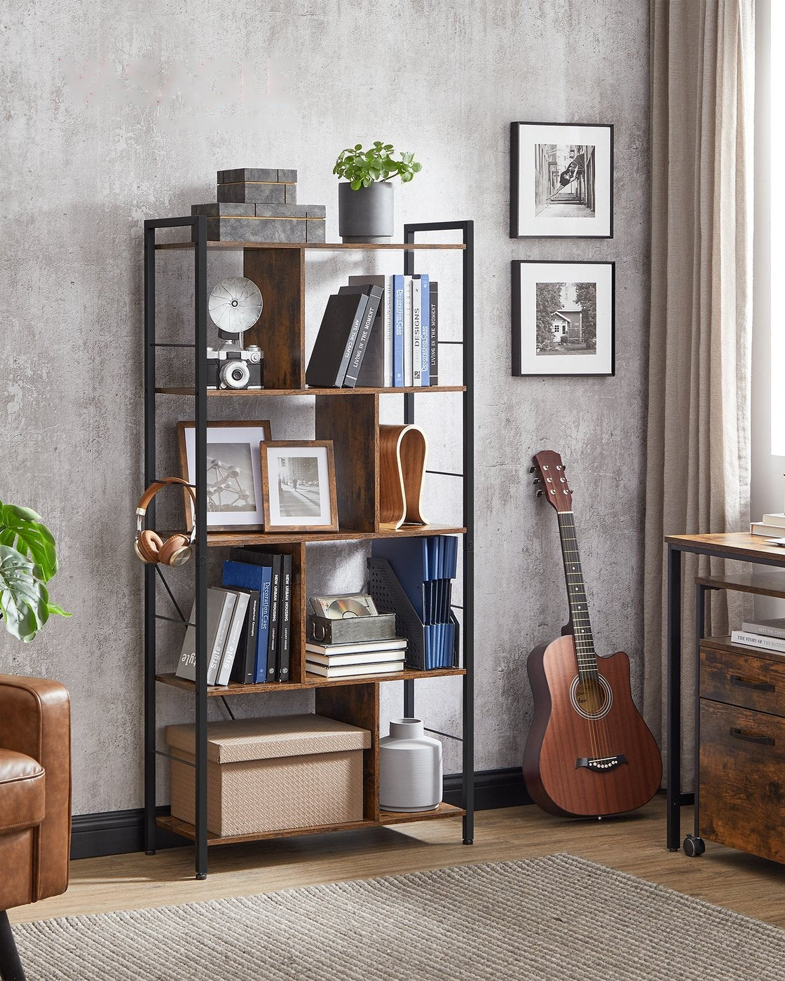 5 Tier Shelving Unit With Open Compartments - product photo 11