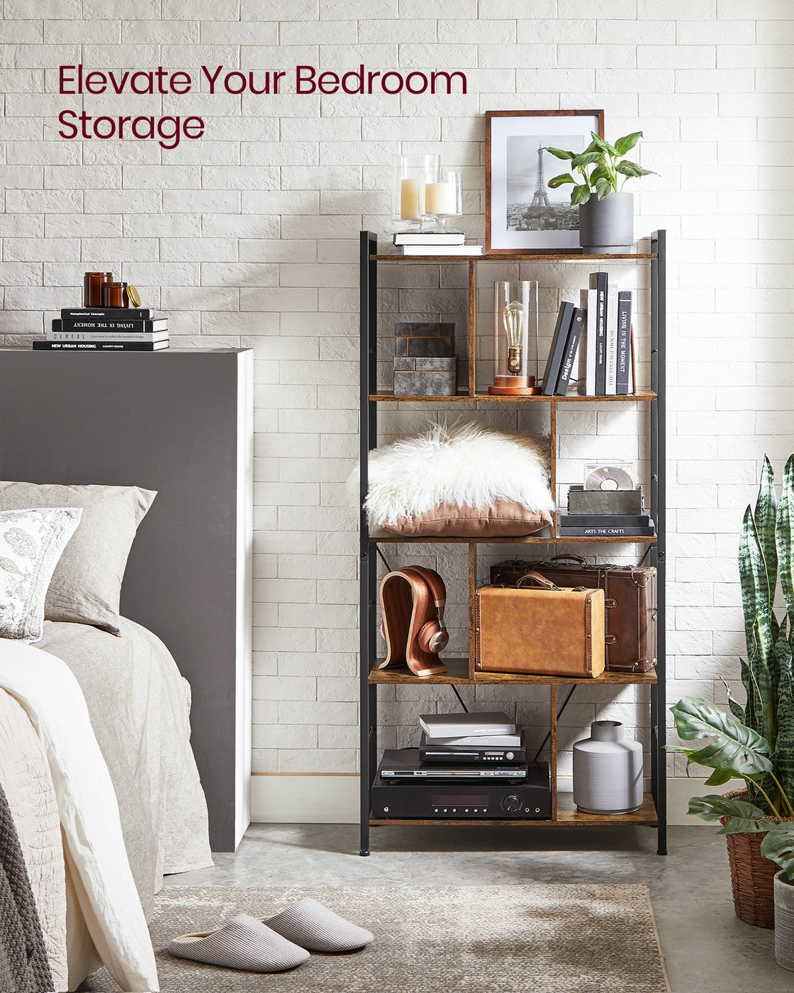 5 Tier Shelving Unit With Open Compartments - product photo 13
