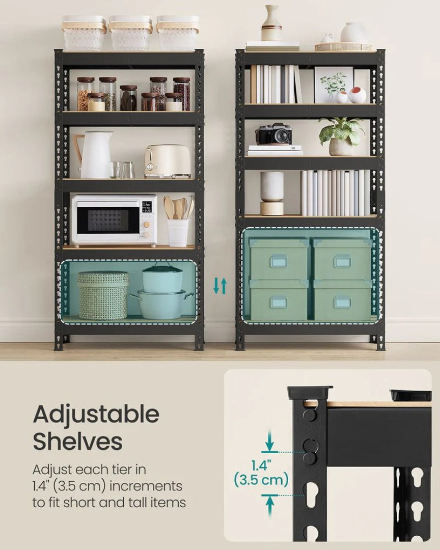 5 Tier Storage Shelving Unit – product view 6 | Ridgefield Furniture