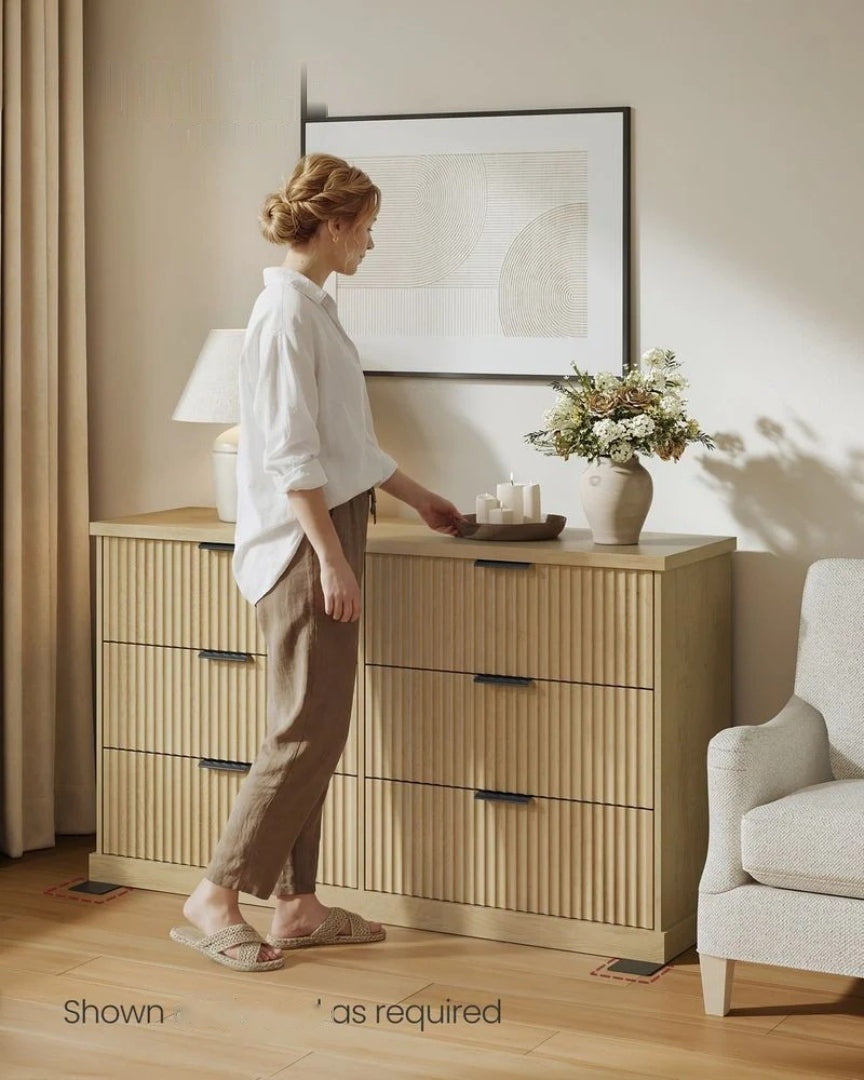 6-Drawer Double Dresser for Bedroom – product view 3 | Ridgefield Furniture