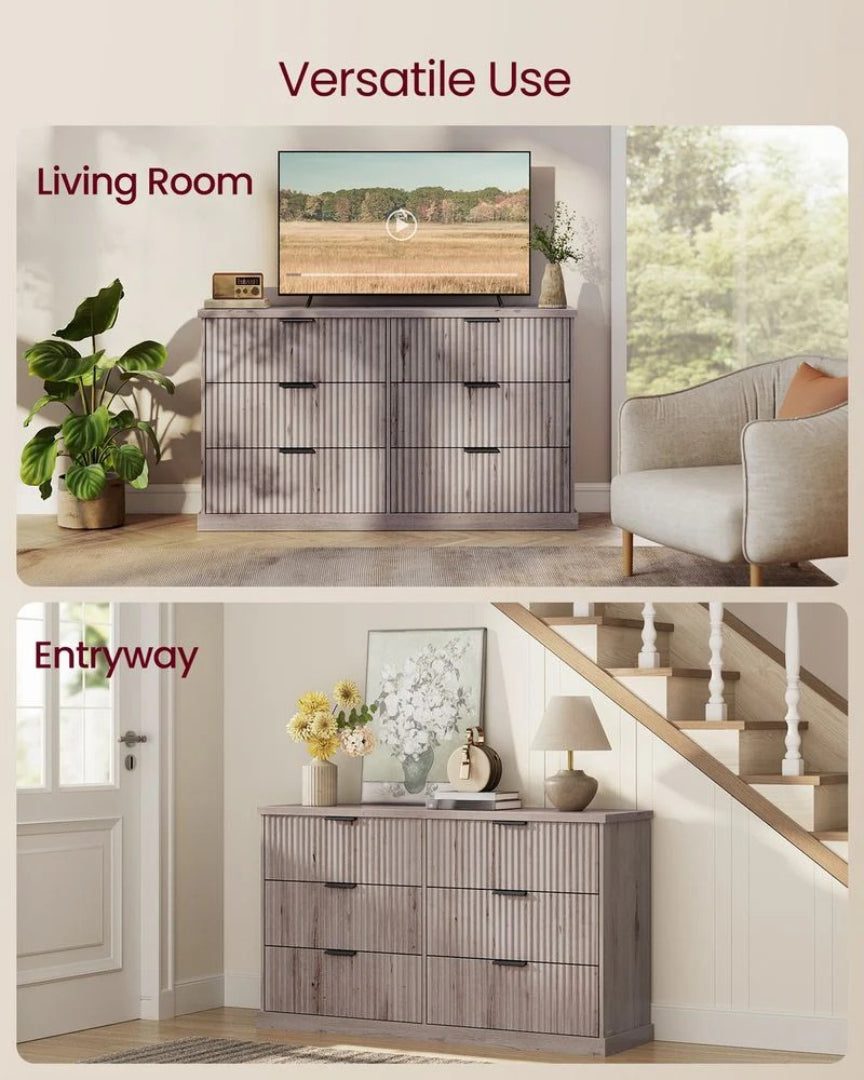 6-Drawer Double Dresser for Bedroom – product view 14 | Ridgefield Furniture