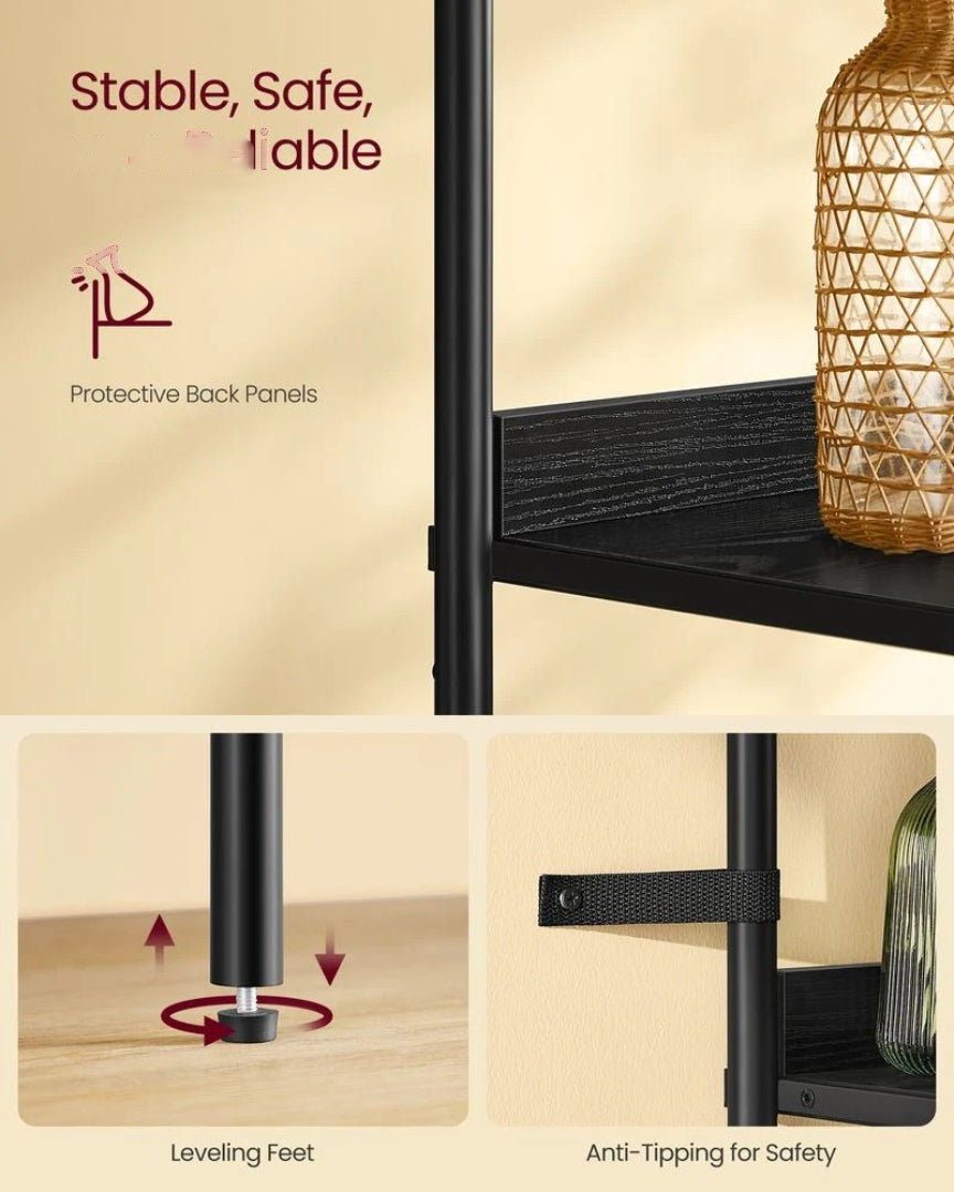 6 Tier Bookcase With Door – product view 8 | Ridgefield Furniture