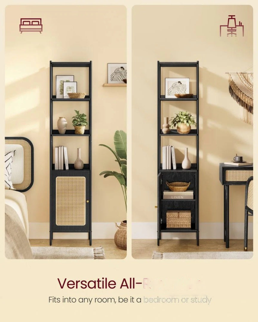 6 Tier Bookcase With Door – product view 9 | Ridgefield Furniture