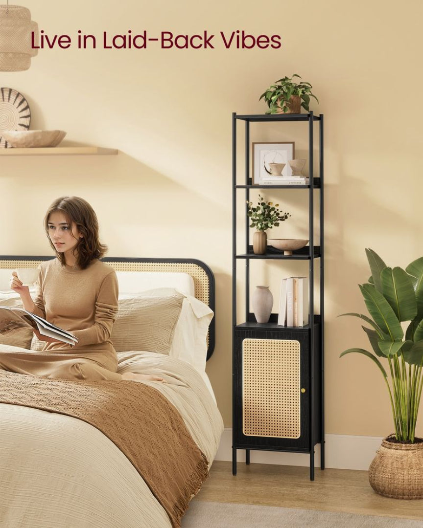 6 Tier Bookcase With Door – product view 10 | Ridgefield Furniture