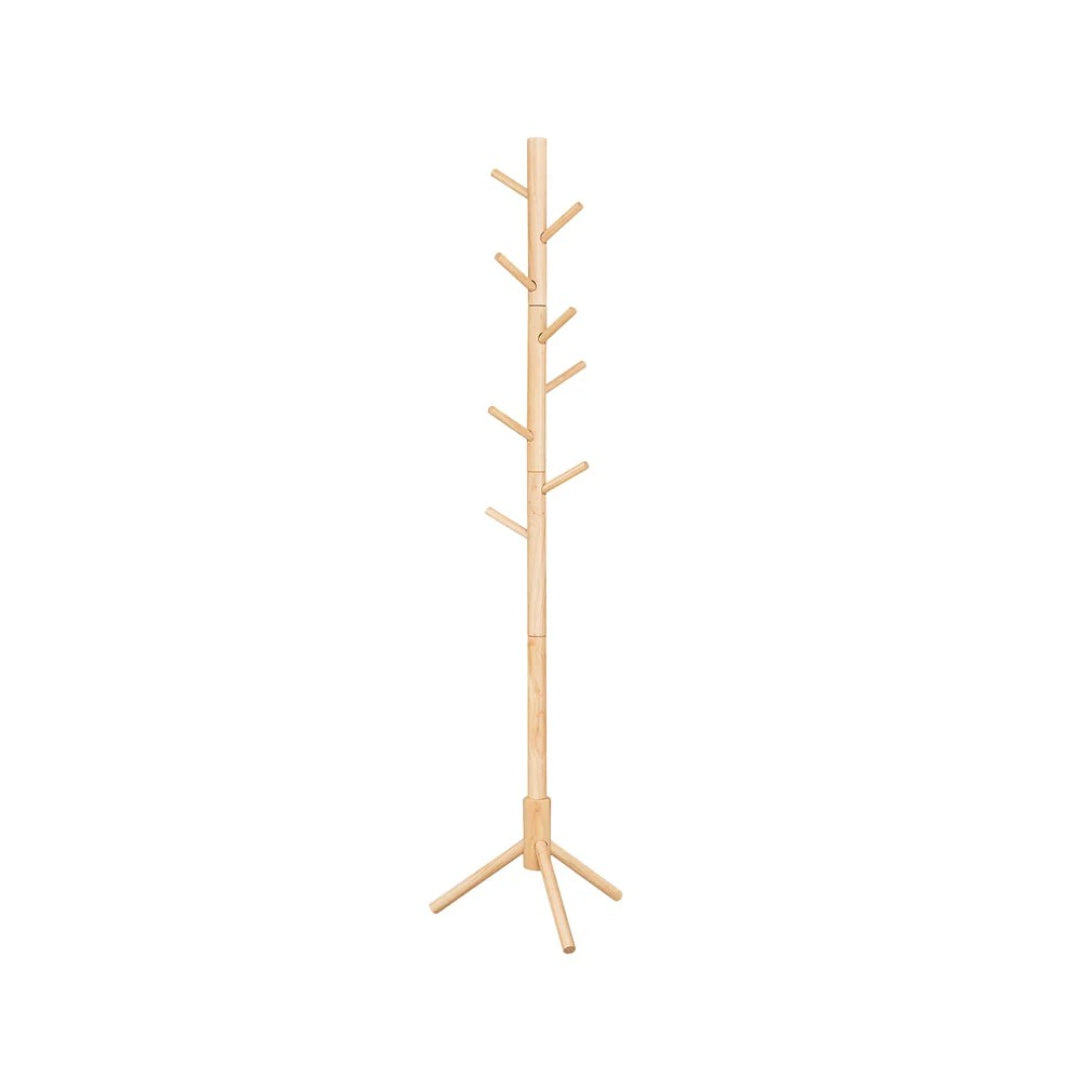 Solid Wood Coat Rack With 8 Hooks – product view 5 | Ridgefield Furniture