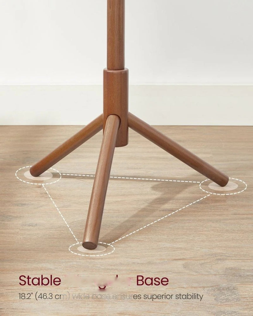 Solid Wood Coat Rack With 8 Hooks – product view 10 | Ridgefield Furniture