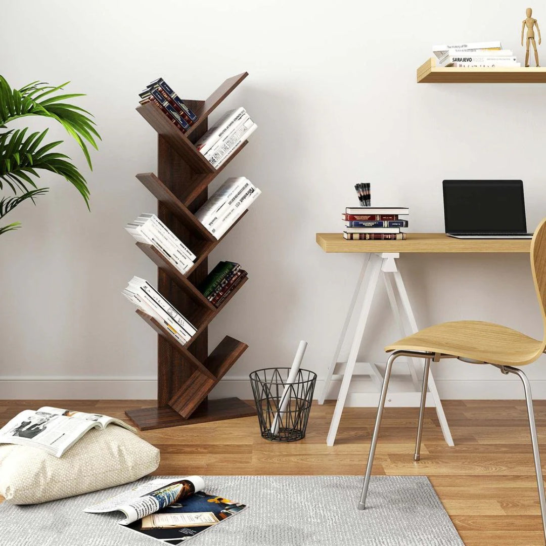 9 Tier Tree Bookshelf – product view 12 | Ridgefield Furniture
