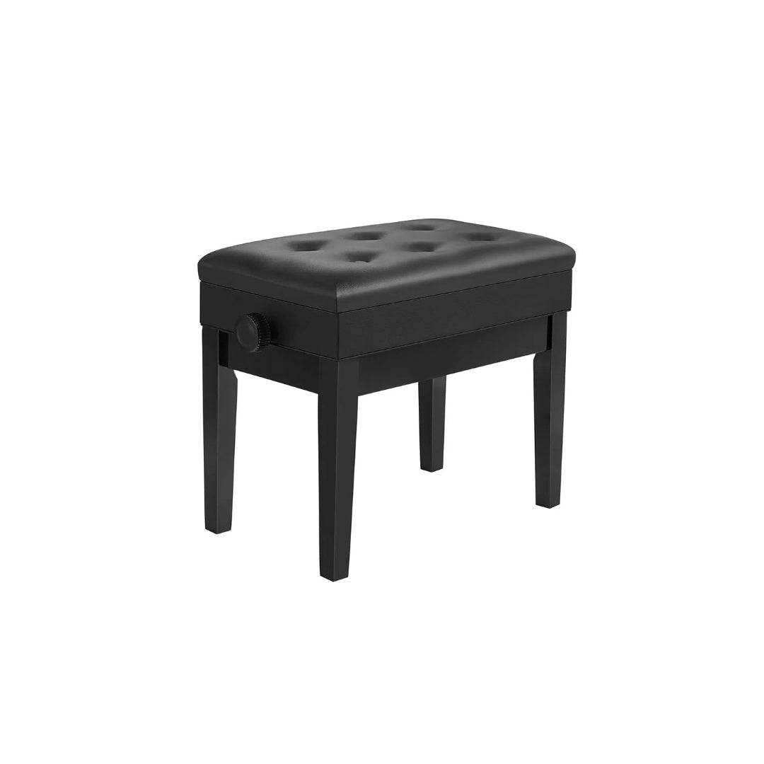 Adjustable Piano Bench With Storage Wooden Stool – product view 1 | Ridgefield Furniture