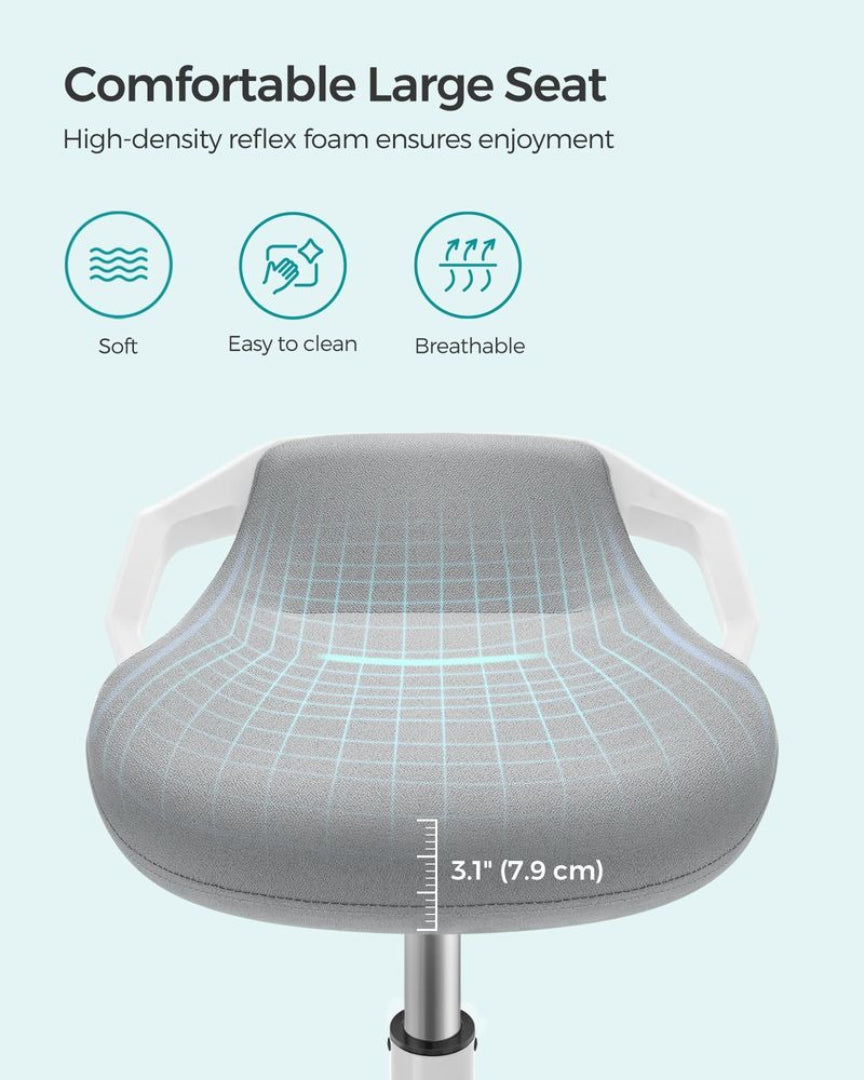 Adjustable Standing Desk Chair With Wobble Base – product view 6 | Ridgefield Furniture