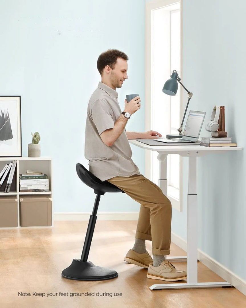 Adjustable Standing Desk Chair With Wobble Base – product view 12 | Ridgefield Furniture