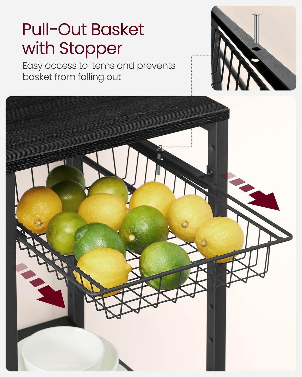 Baker's Rack With Charging Station - product photo 16