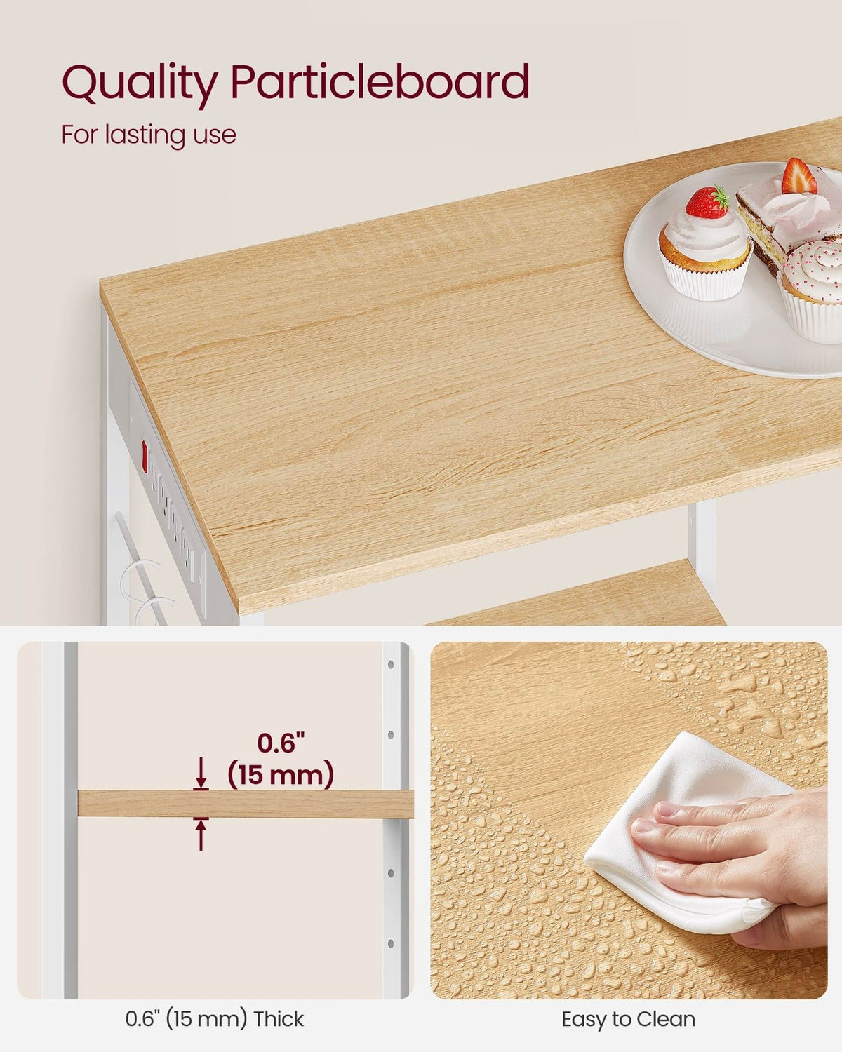 Baker's Rack With Charging Station - product photo 23