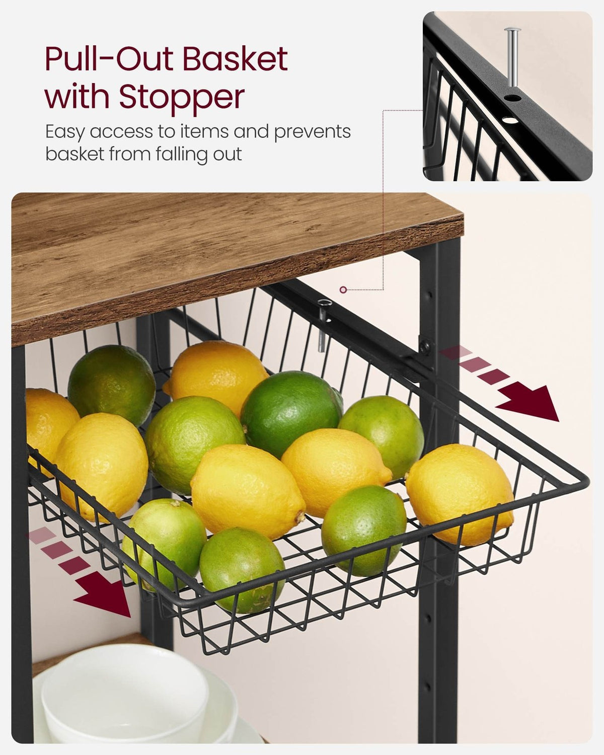 Baker's Rack With Charging Station - product photo 33
