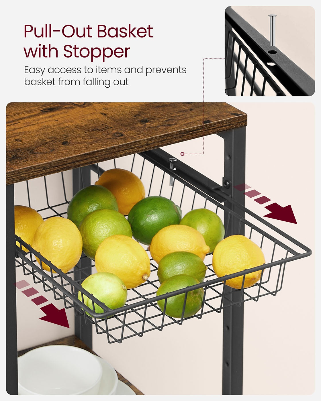 Baker's Rack With Charging Station - product photo 42