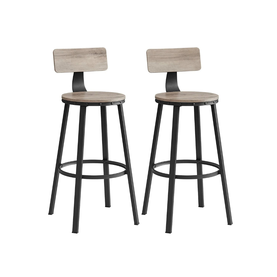 Bar Height Bar Stools with Backrest – product view 4 | Ridgefield Furniture