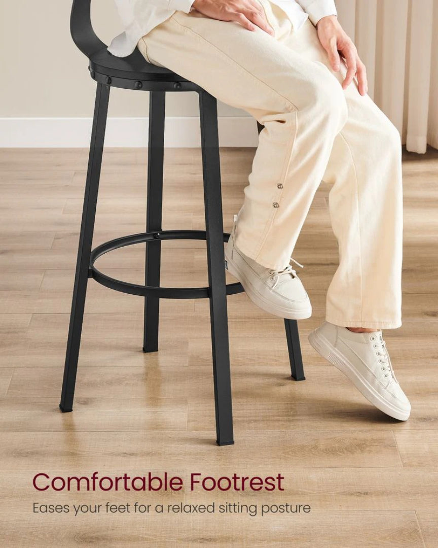 Bar Height Bar Stools with Backrest – product view 29 | Ridgefield Furniture