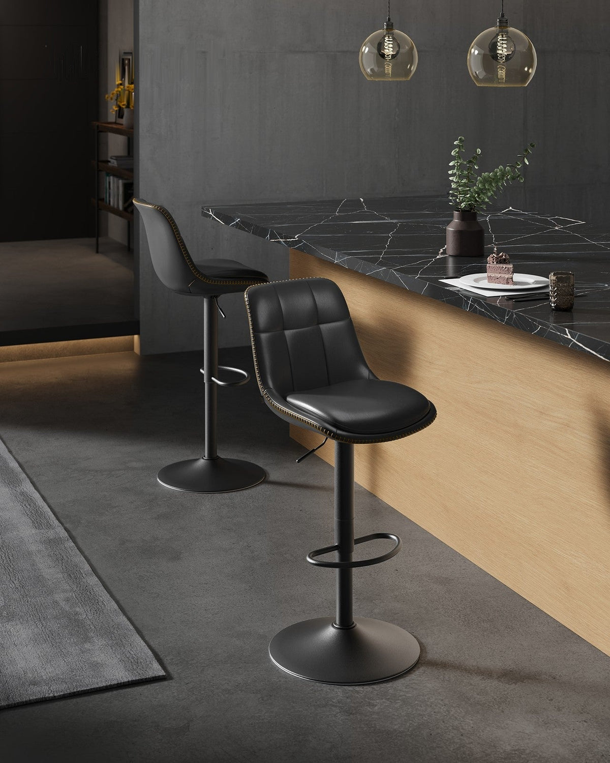 Bar Stools, Swivel Bar Chairs - product photo 08