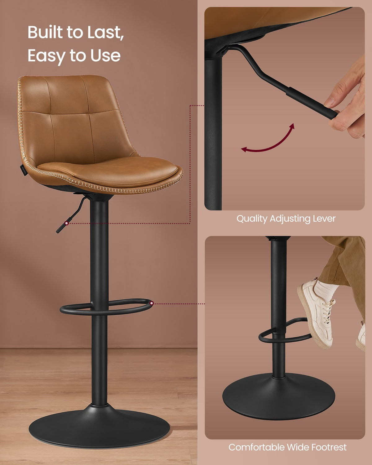 Bar Stools, Swivel Bar Chairs - product photo 19