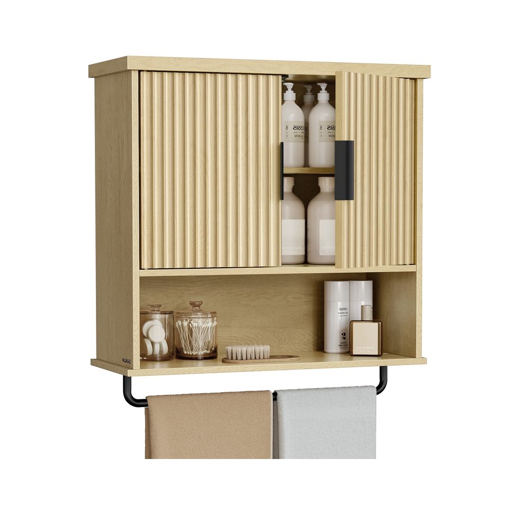 Bathroom Cabinet Wall Mounted, Over Toilet Hanging Cabinet - product photo 01