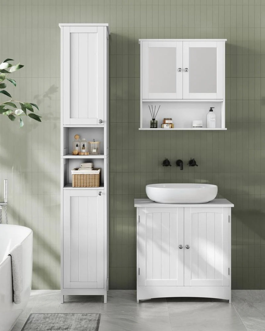 Bathroom Cabinet With Lights Tall Storage Cabinet 66.9in High – product view 9 | Ridgefield Furniture