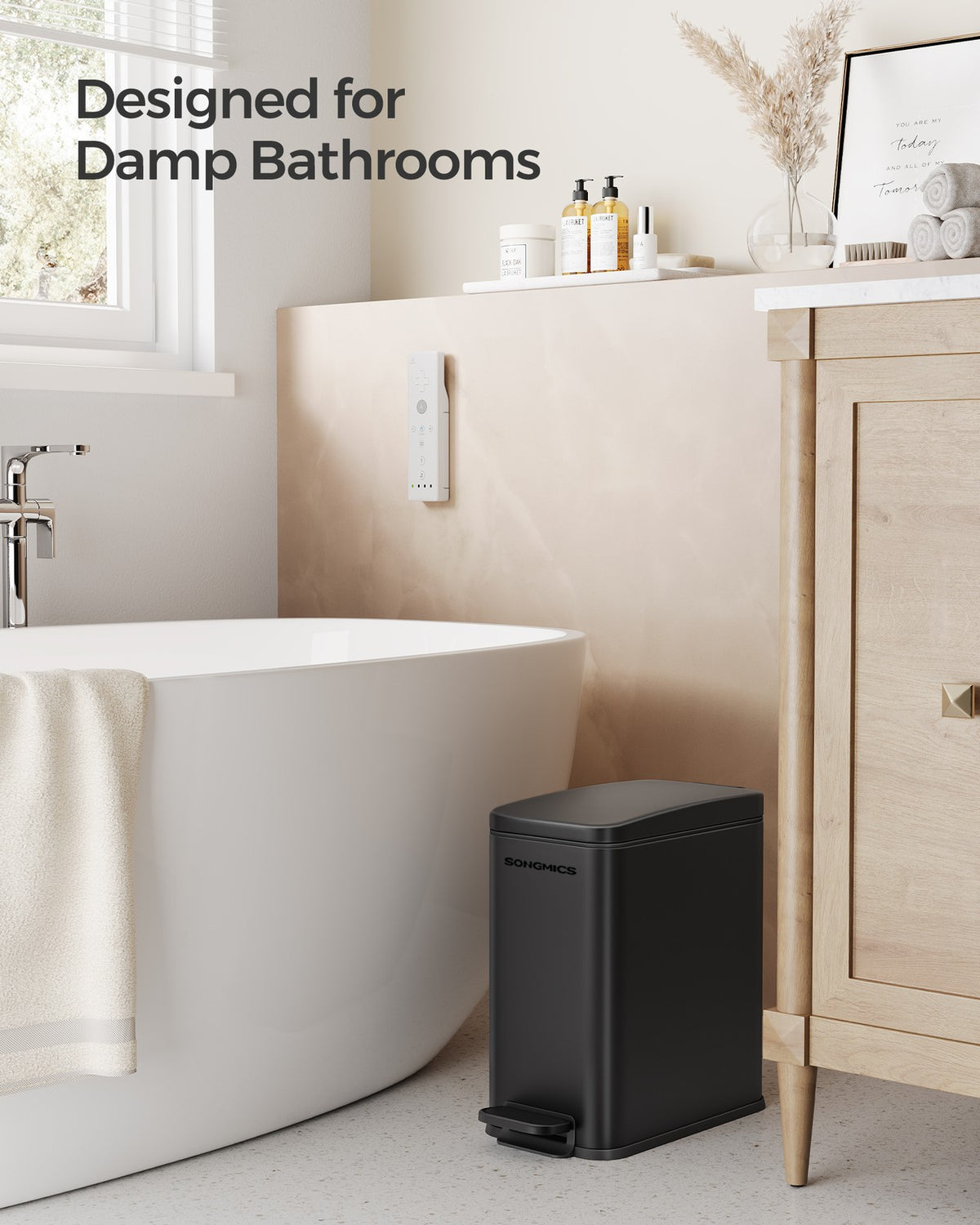 Bathroom Trash Can - product photo 37