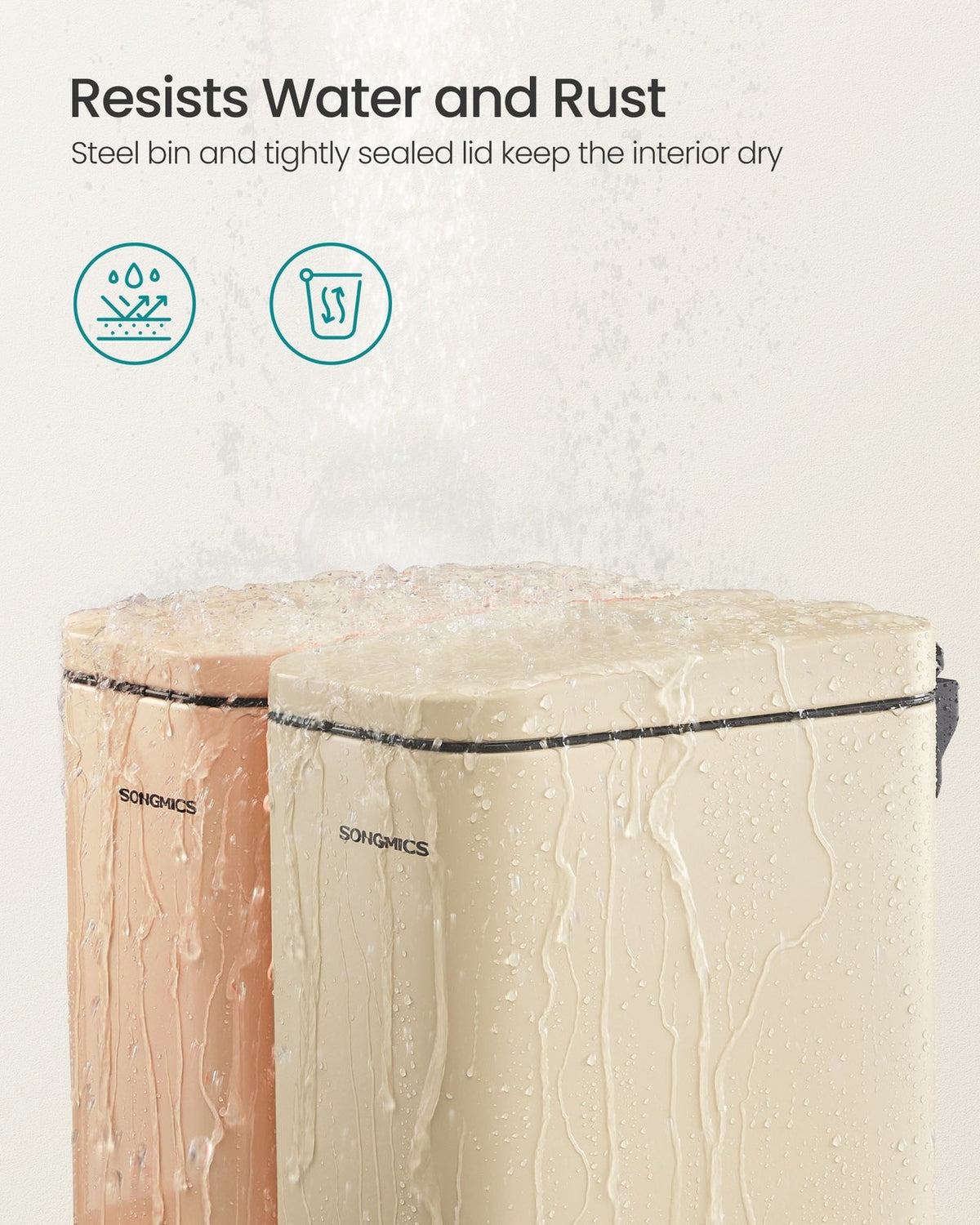 Bathroom Trash Can - product photo 47