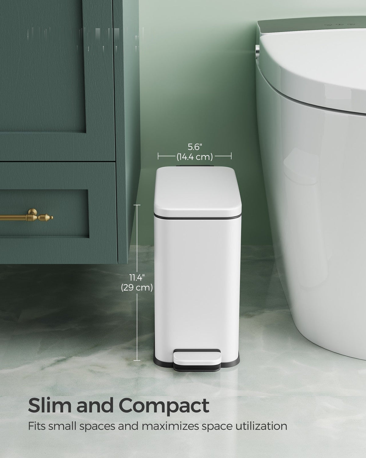 Bathroom Trash Can - product photo 51