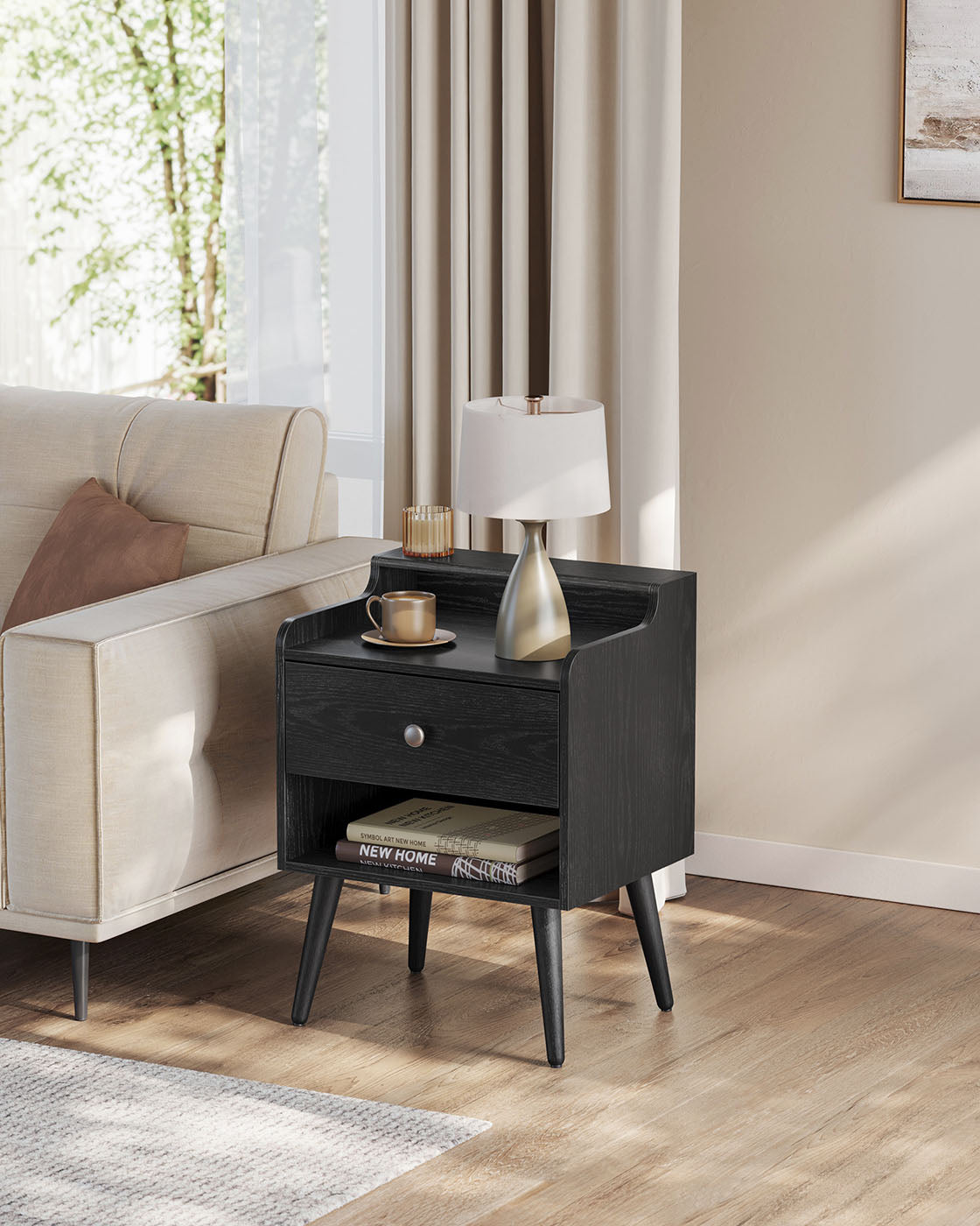 Bedside Tables With Hidden Drawers - product photo 08