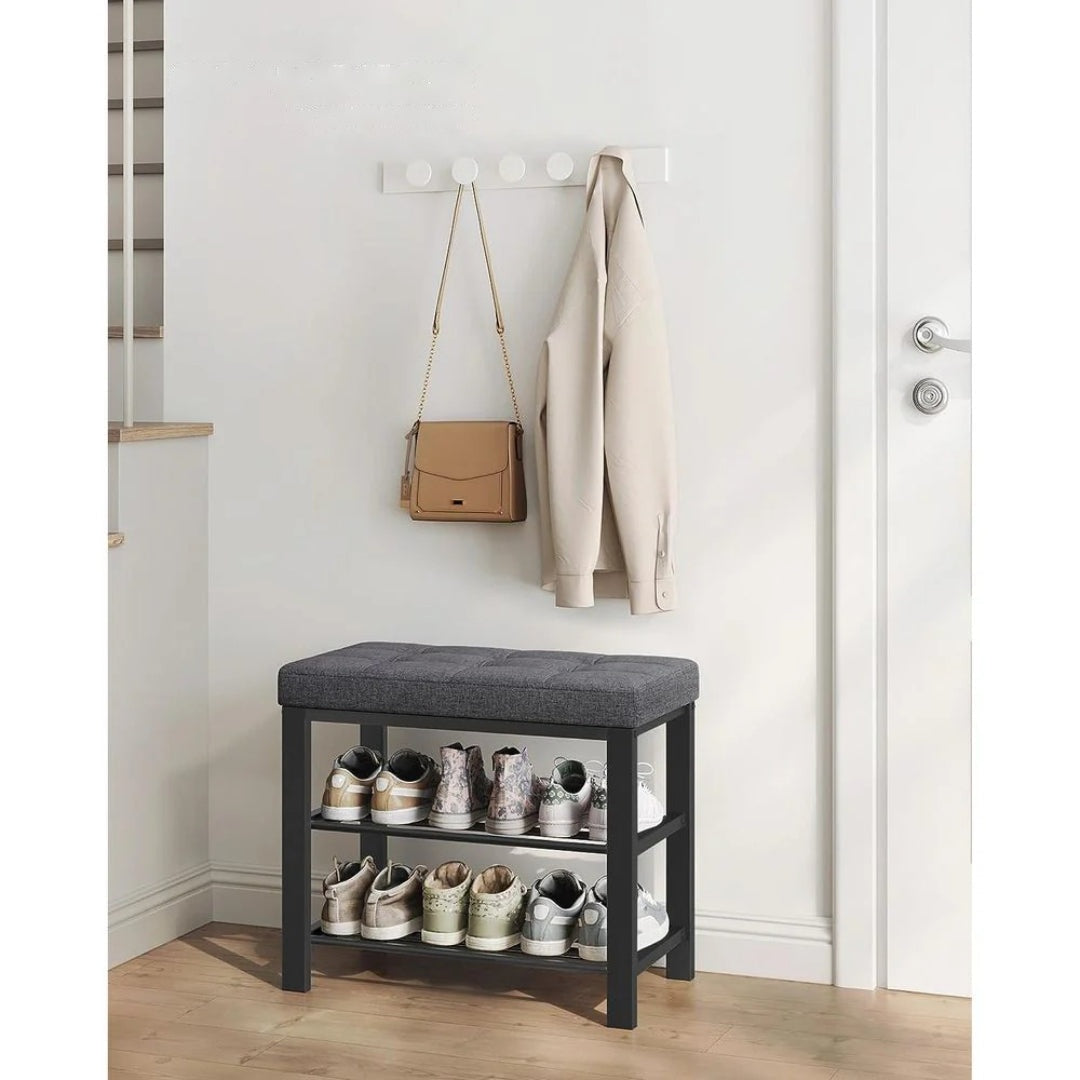 Shoe Bench With Cushion – product view 4 | Ridgefield Furniture