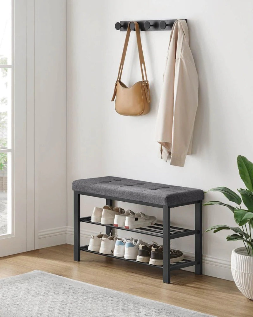 Shoe Bench With Cushion – product view 9 | Ridgefield Furniture