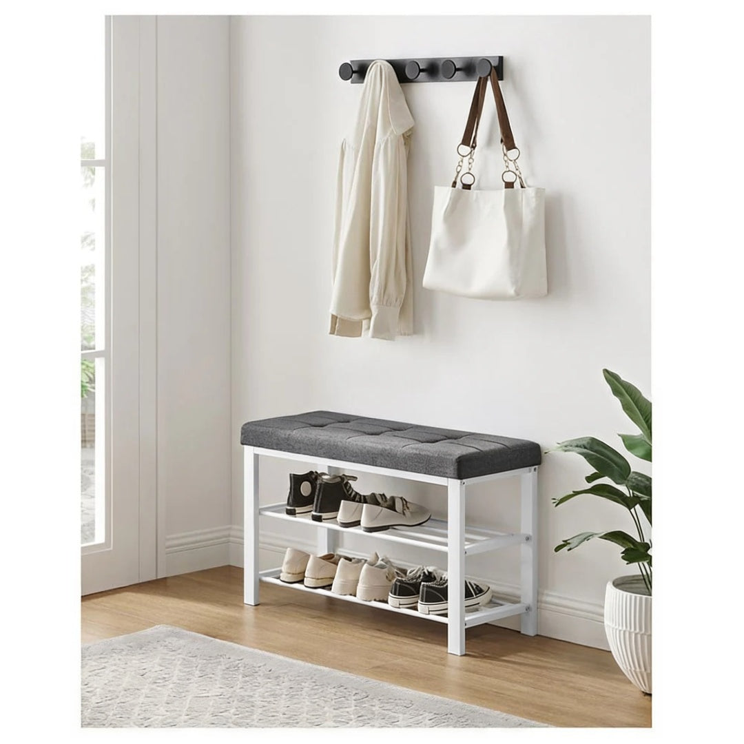 Shoe Bench With Cushion – product view 14 | Ridgefield Furniture
