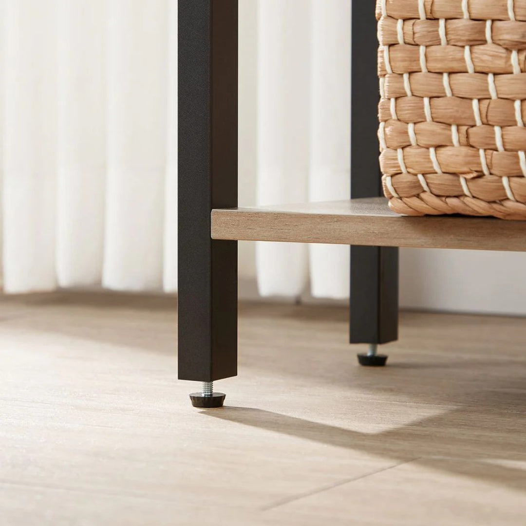 5 Tier Bookshelf With Steel Frame – product view 5 | Ridgefield Furniture
