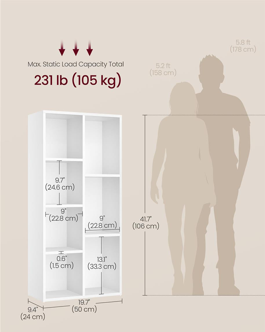 Bookshelf With 7 Compartments - product photo 06