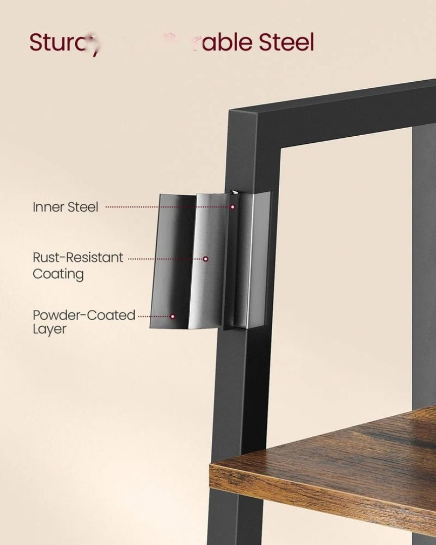 5 Tier Narrow Bookcase – product view 7 | Ridgefield Furniture
