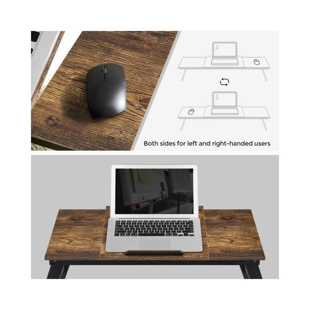 Adjustable Laptop Table With Tilt Top & Foldable Legs Bed Tray – product view 6 | Ridgefield Furniture