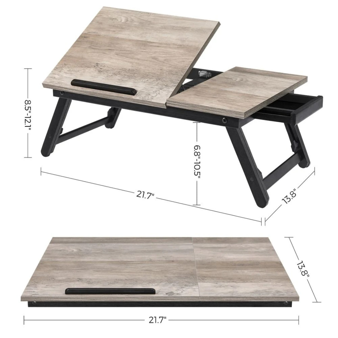 Adjustable Laptop Desk With Tilting Top & Height – product view 6 | Ridgefield Furniture