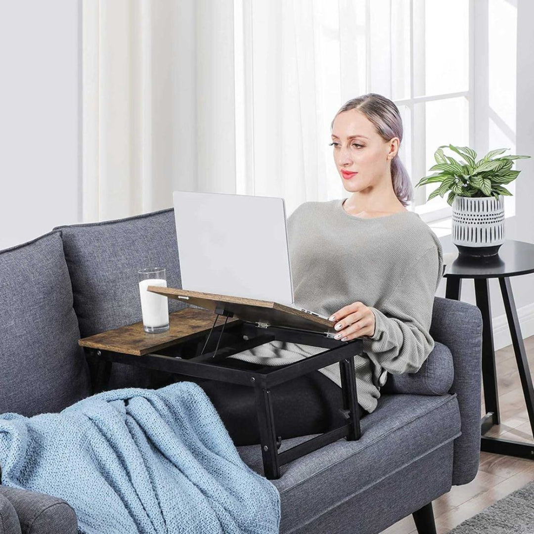 Adjustable Laptop Desk With Tilting Top & Height – product view 9 | Ridgefield Furniture