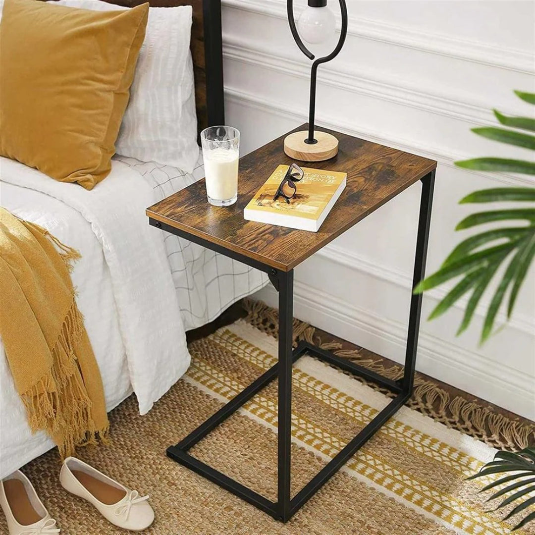 C-Shaped End Table for Couch or Sofa – product view 4 | Ridgefield Furniture