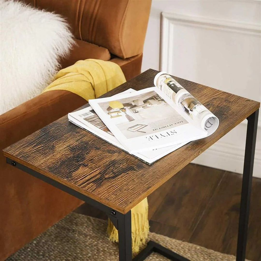 C-Shaped End Table for Couch or Sofa – product view 5 | Ridgefield Furniture