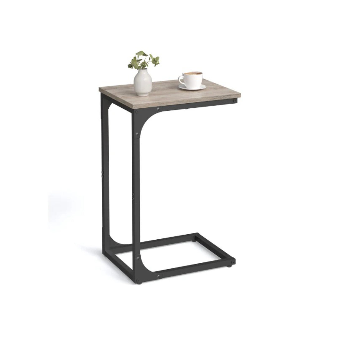 C-Shaped End Table For Sofa With Steel Frame – product view 4 | Ridgefield Furniture
