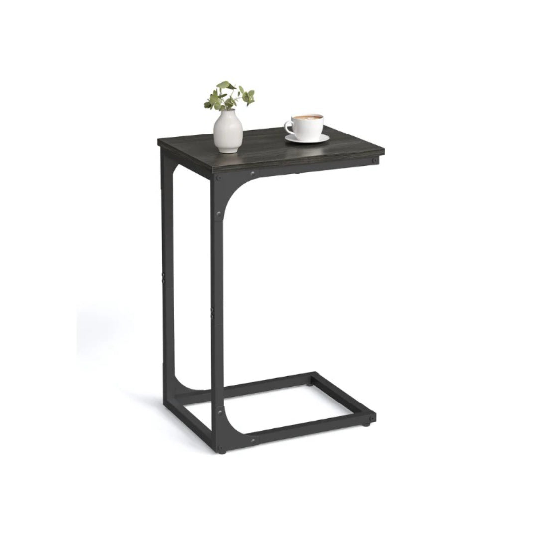 C-Shaped End Table For Sofa With Steel Frame – product view 5 | Ridgefield Furniture